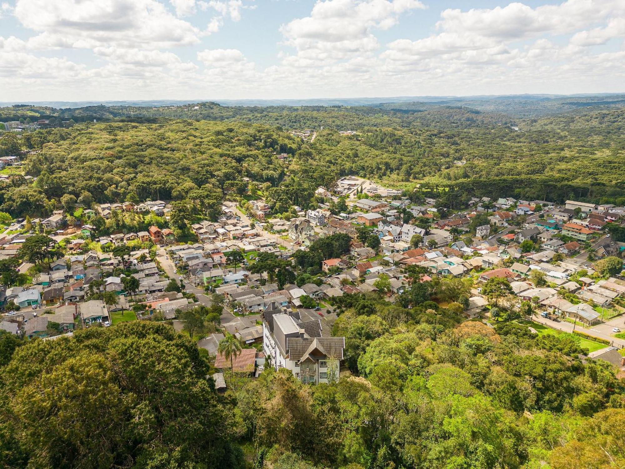 Vista 161 Apto Em Gramado Com Vista Espetacular エクステリア 写真