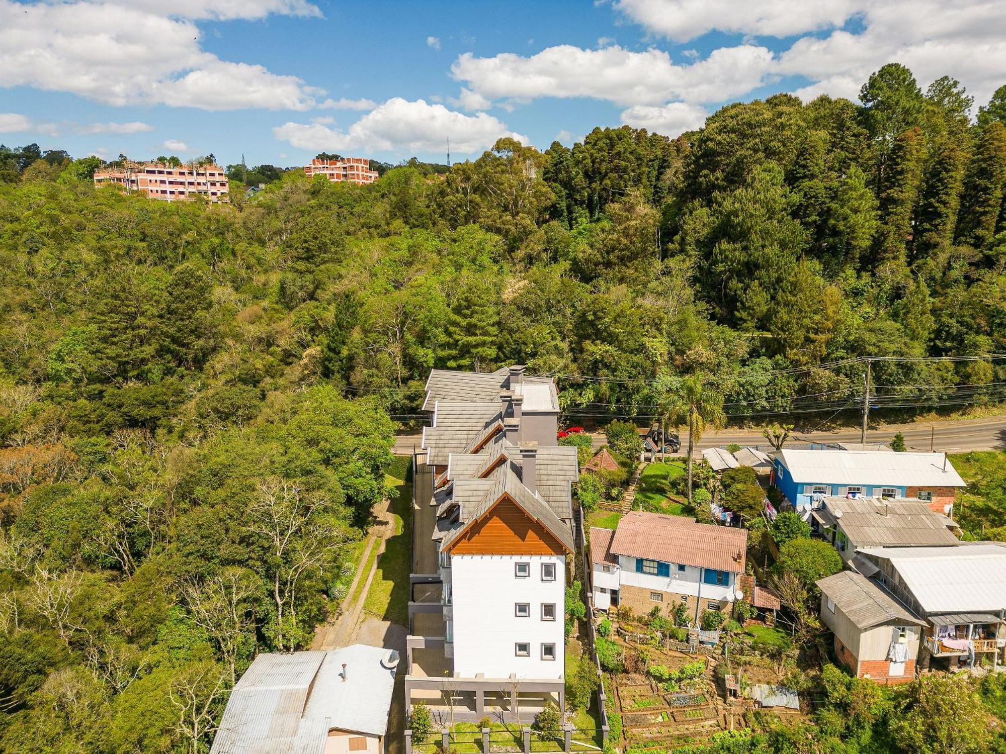 Vista 161 Apto Em Gramado Com Vista Espetacular エクステリア 写真